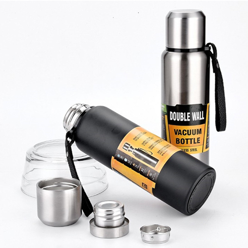 Russian Double Wall Stainless Steel Vacuum Water Bottle | My Gift Story